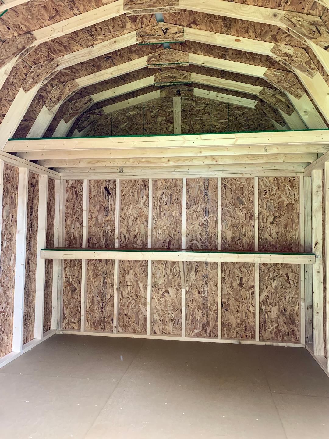 10x12 Brown Door Barn Style - Quote