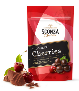 Milk & White Chocolate Cherries - Sconza