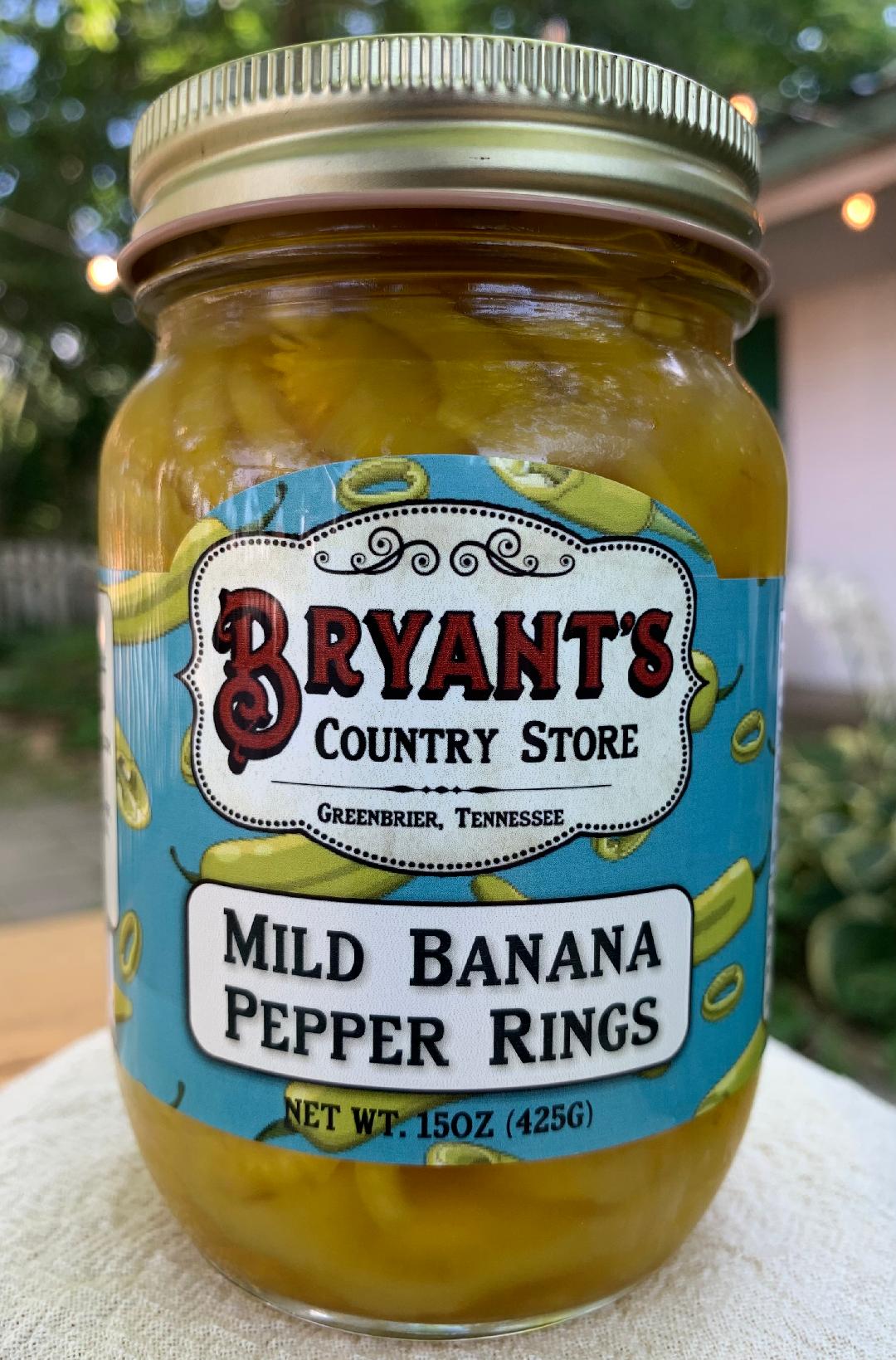 Mild Banana Pepper Rings
