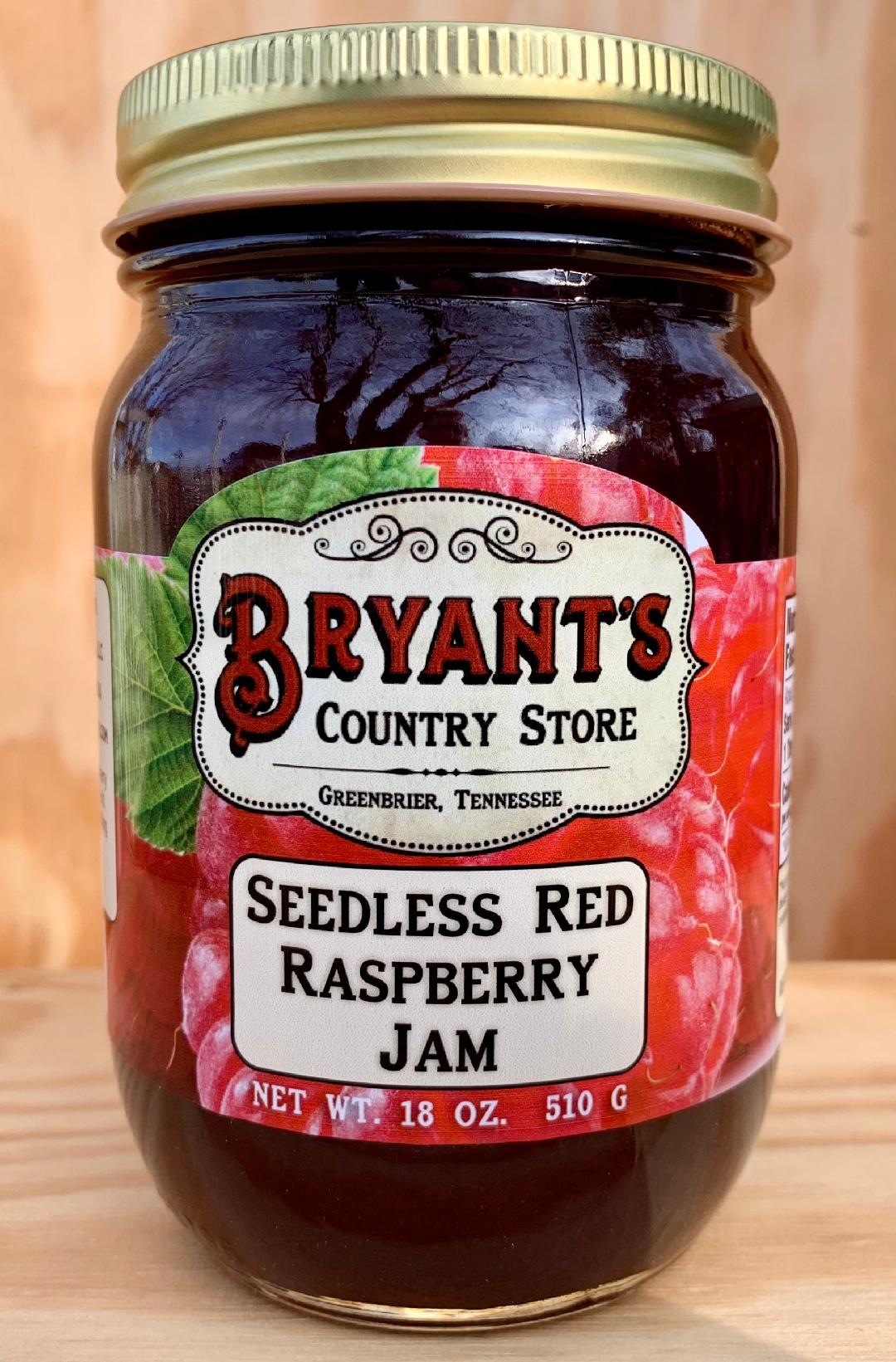 Seedless Red Raspberry Jam