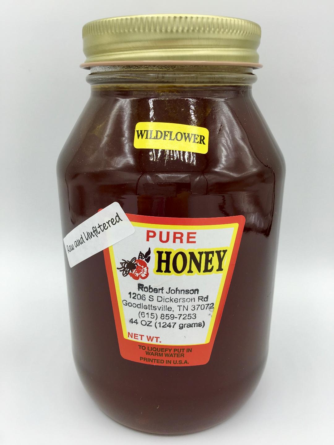 Raw Wildflower Honey