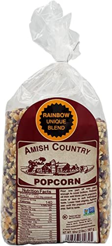Amish Country Rainbow Popcorn