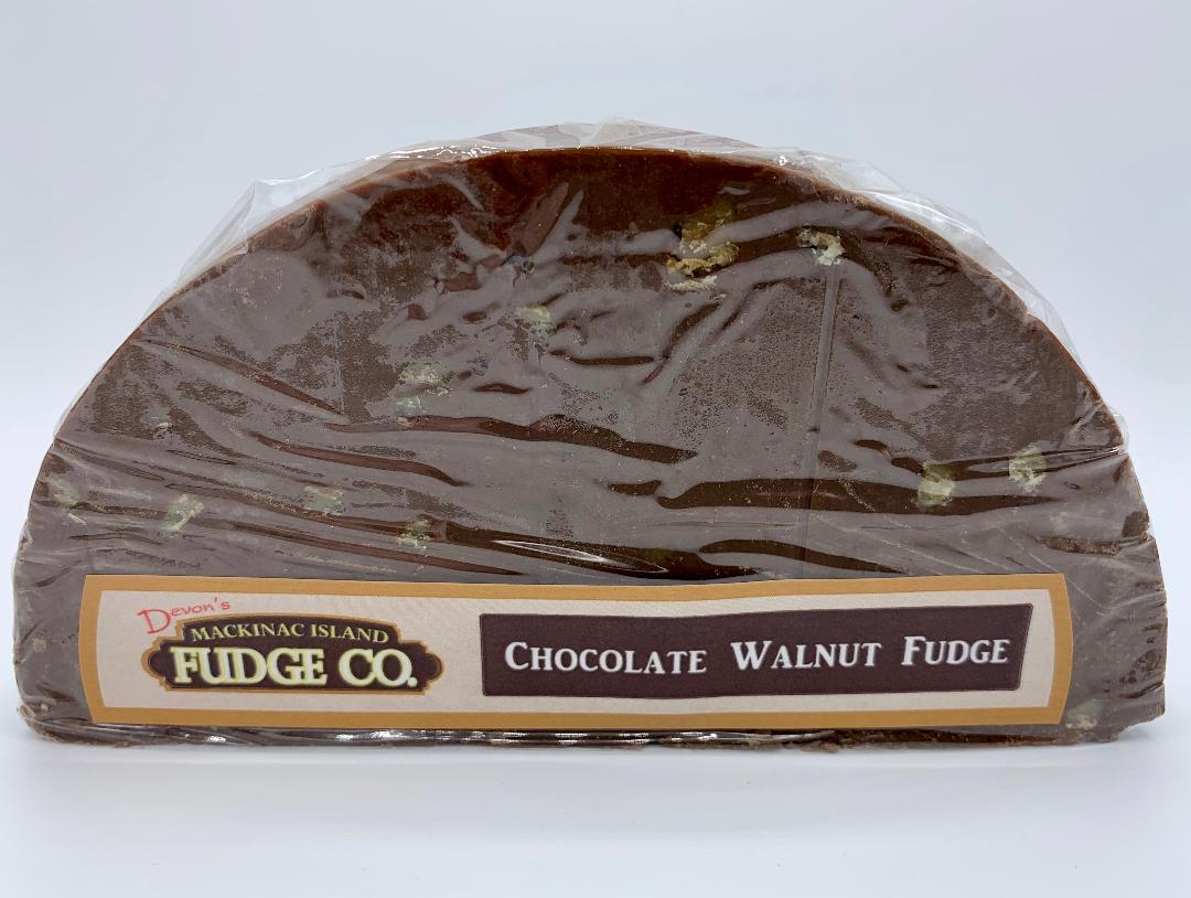 Chocolate Walnut Fudge - Mackinac Island