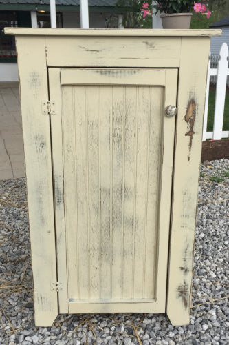 Beadboard Chimney with Vintage Finish