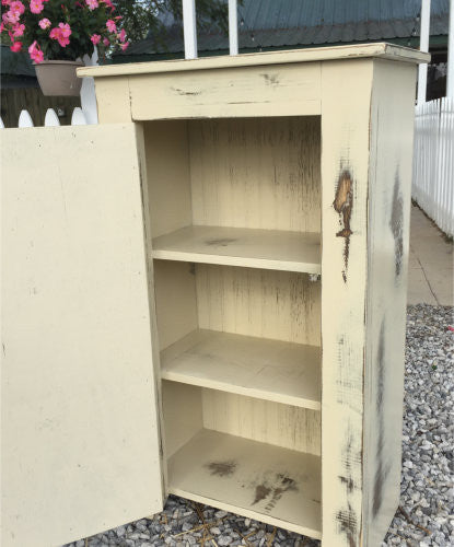 Beadboard Chimney with Vintage Finish