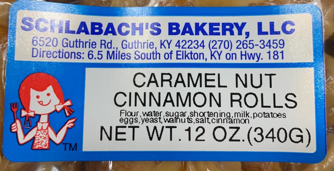 Caramel Nut Cinnamon Rolls - Holiday Pickup