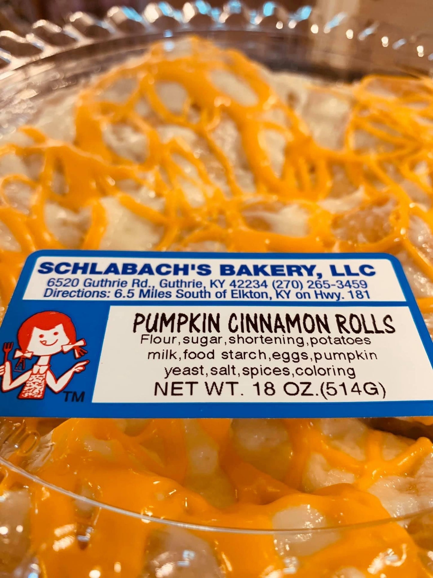 Pumpkin Sweet Rolls - Holiday Pickup