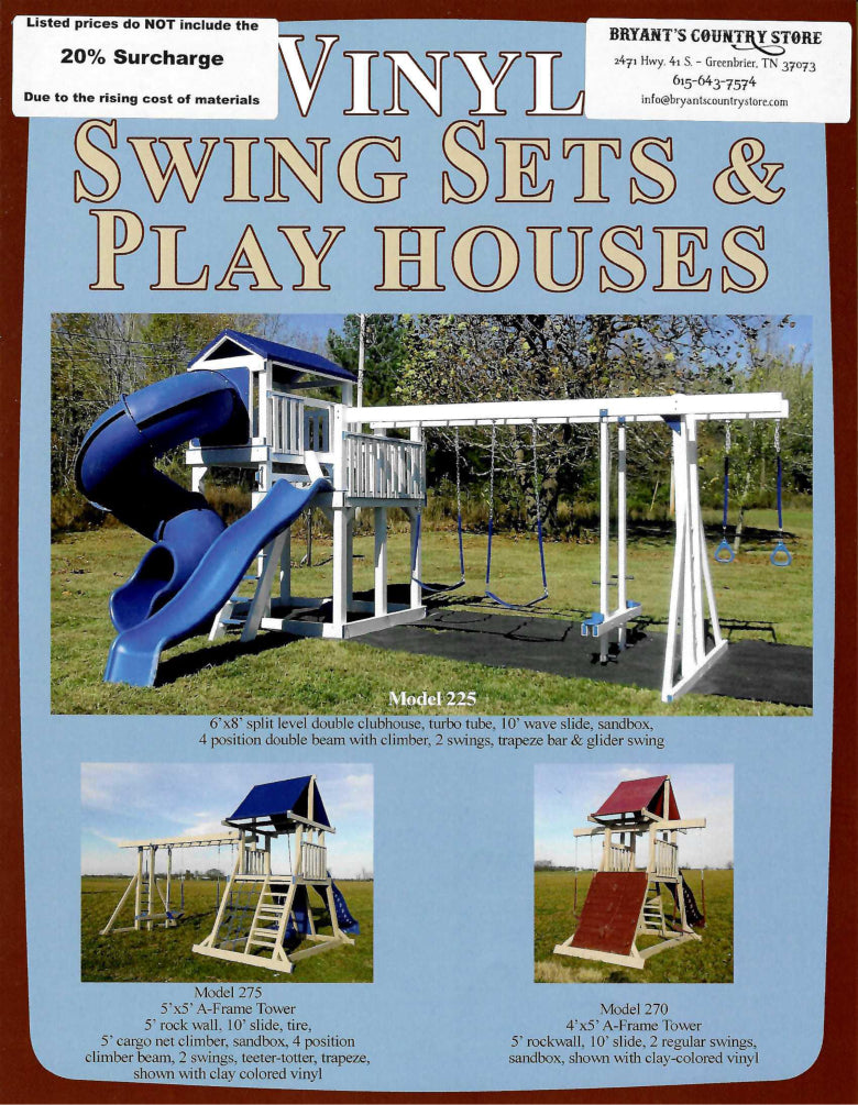 Vinyl Playsets