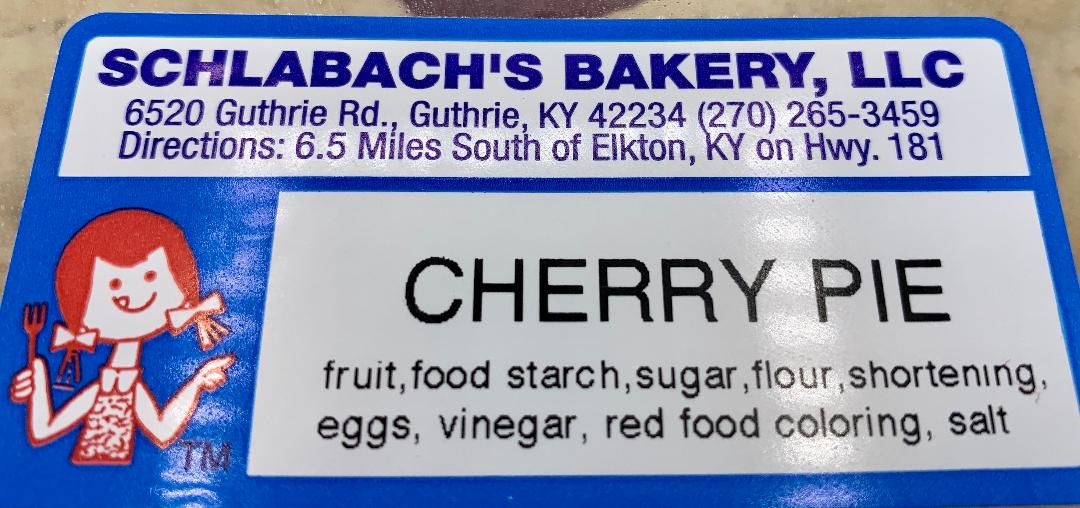 Cherry Pie - Holiday Pickup