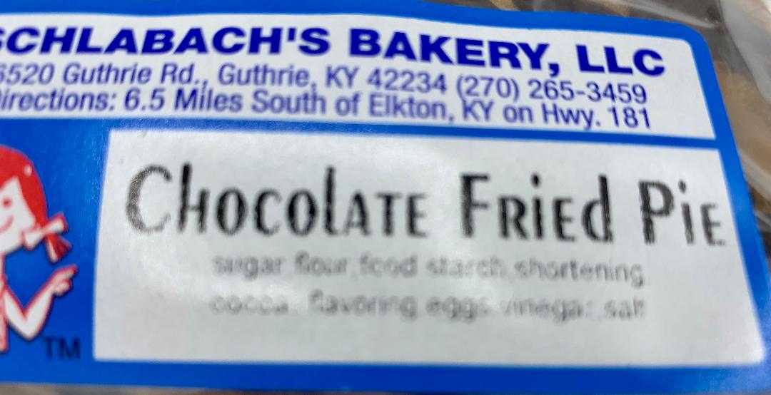 Chocolate Fried Pie - Holiday Pickup