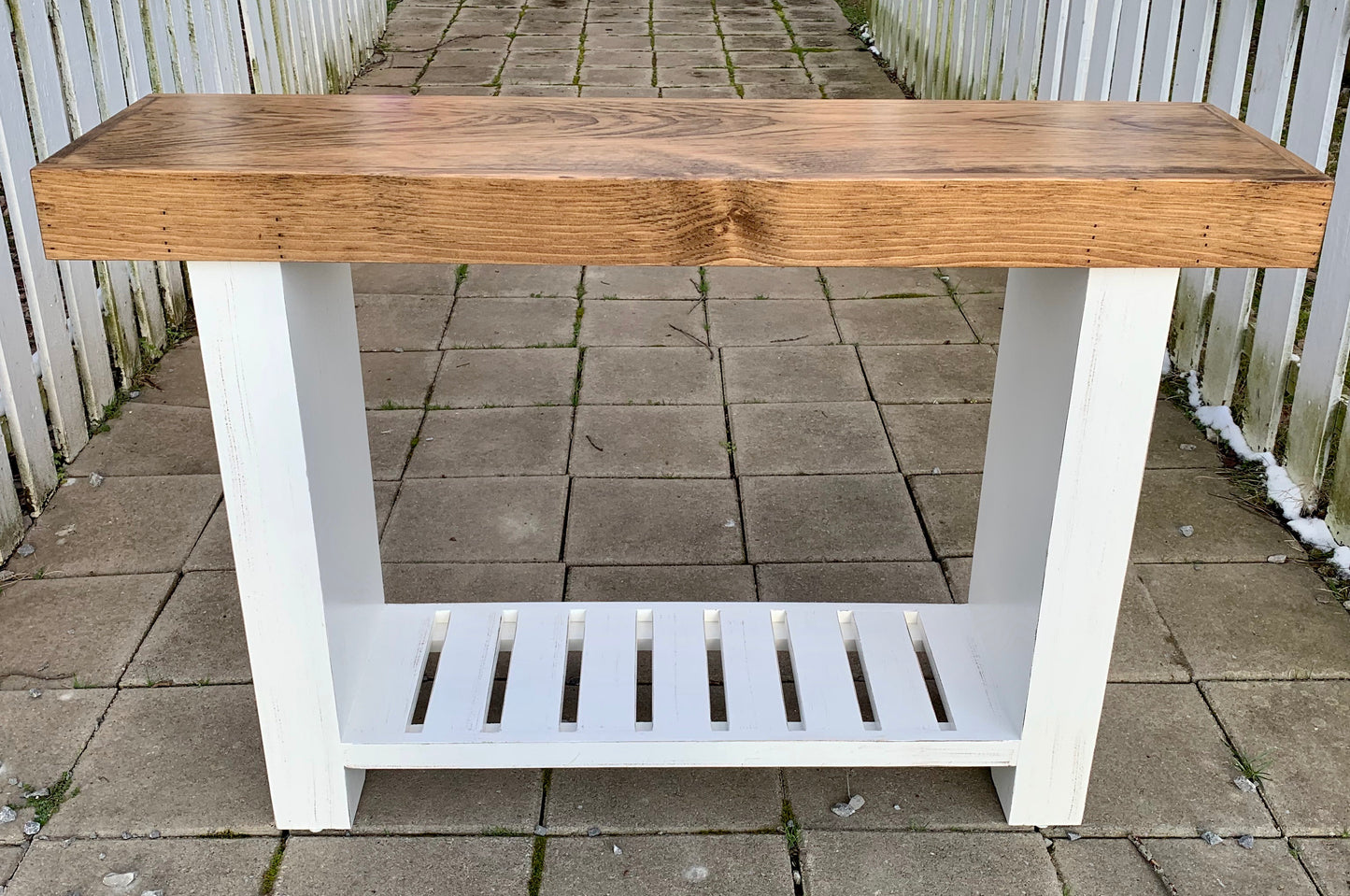 Sofa Table in White