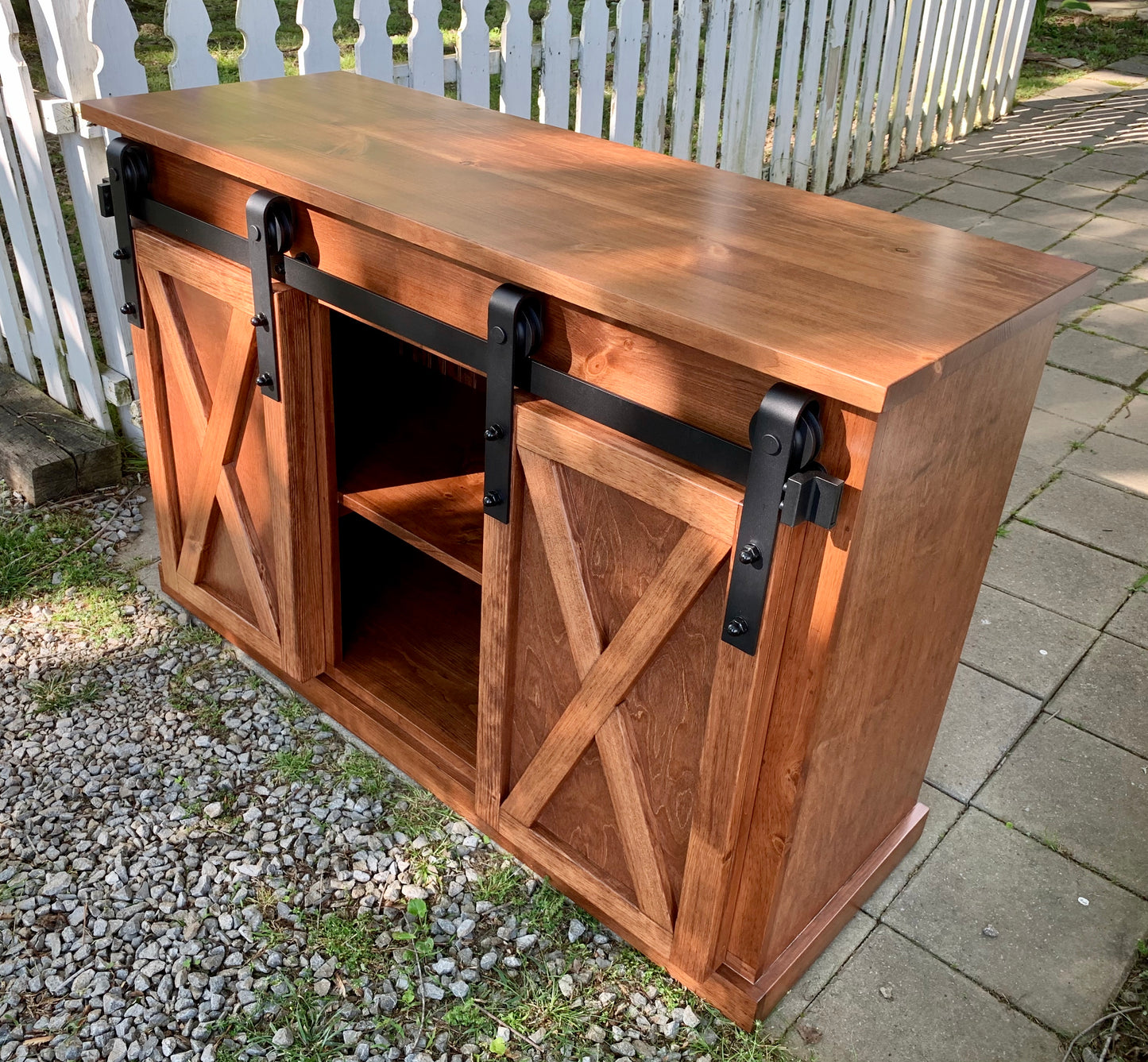 Sliding Barn Door Cabinet
