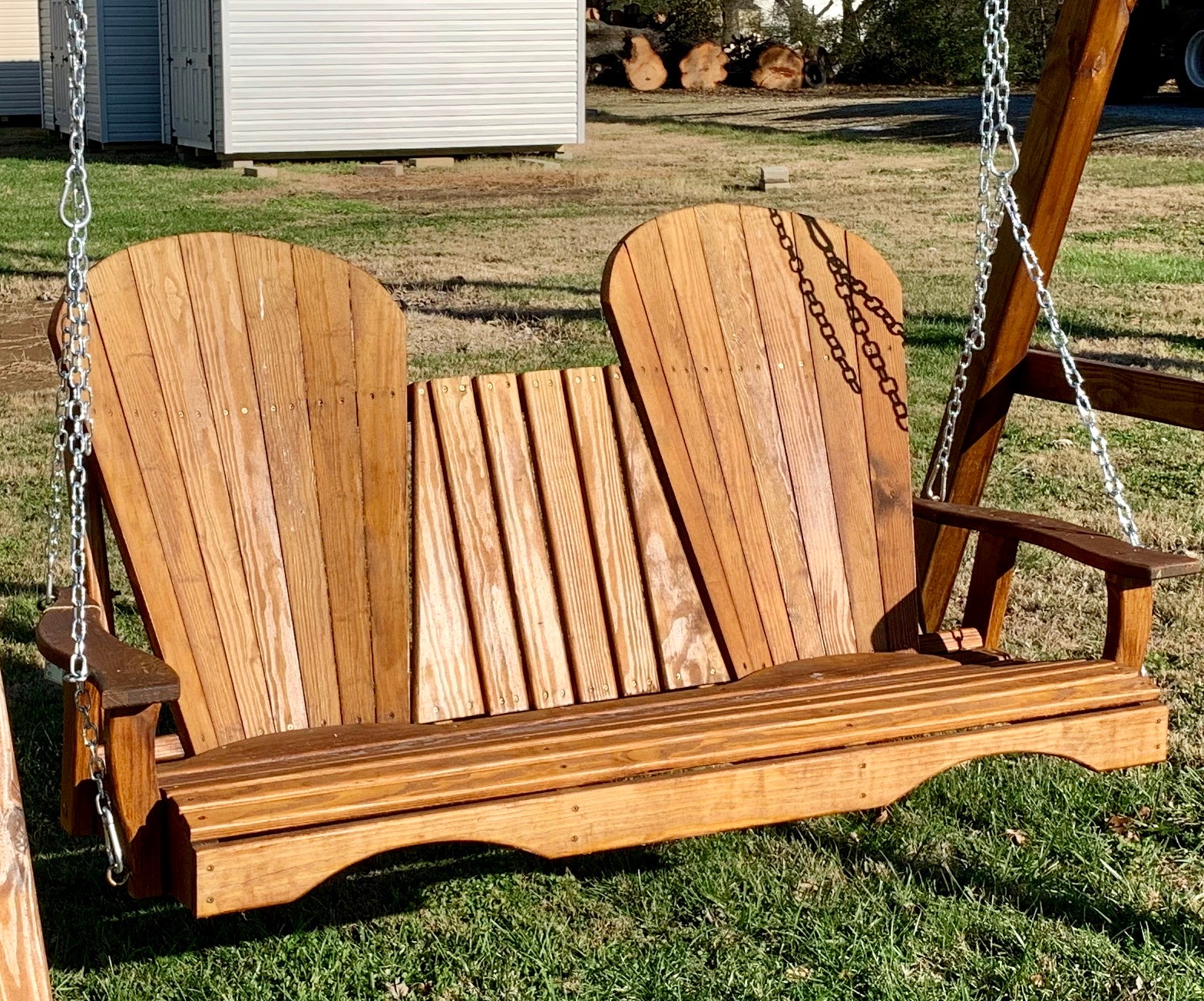 Pine 5 Adirondack Swing Bryants Country Store