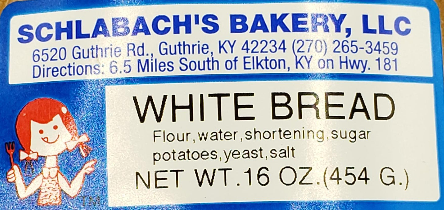 White Bread - Holiday Pickup