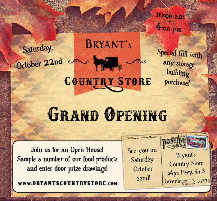I Bought an Amish Store...Part 2:  The Grand Opening