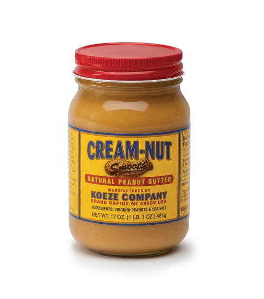 Cream-Nut Natural Smooth Peanut Butter