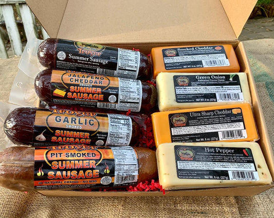 Summer Sausage & Cheese Gift Box (Large)