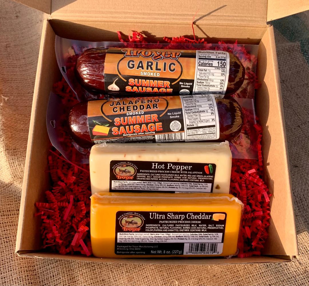 Summer Sausage & Cheese Gift Box (Small)