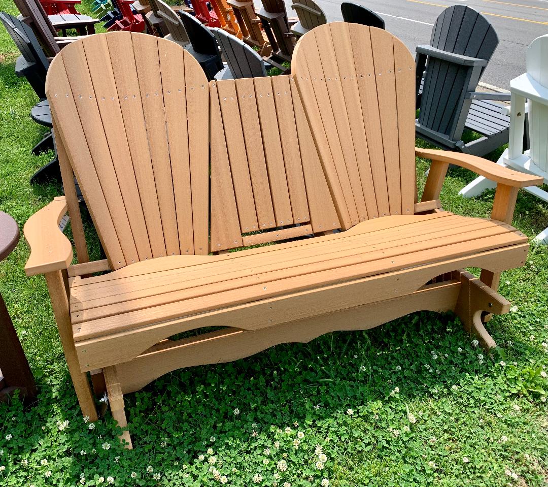 5' Adirondack Console Glider - Poly