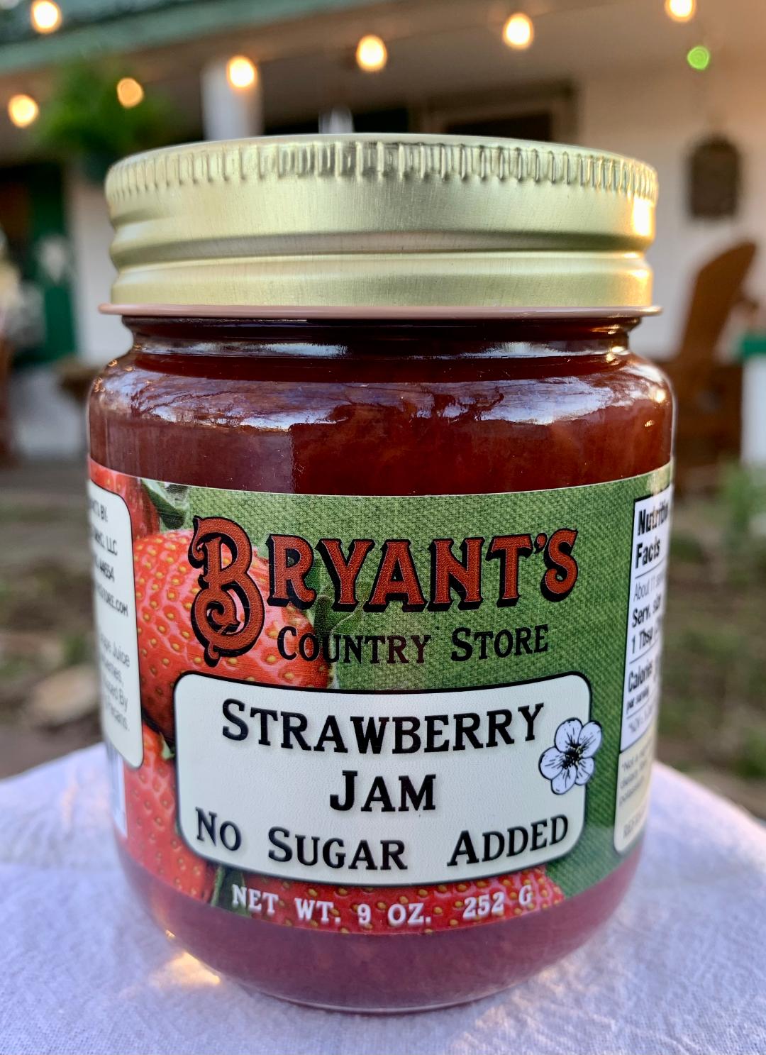 No Sugar Added Strawberry Jam