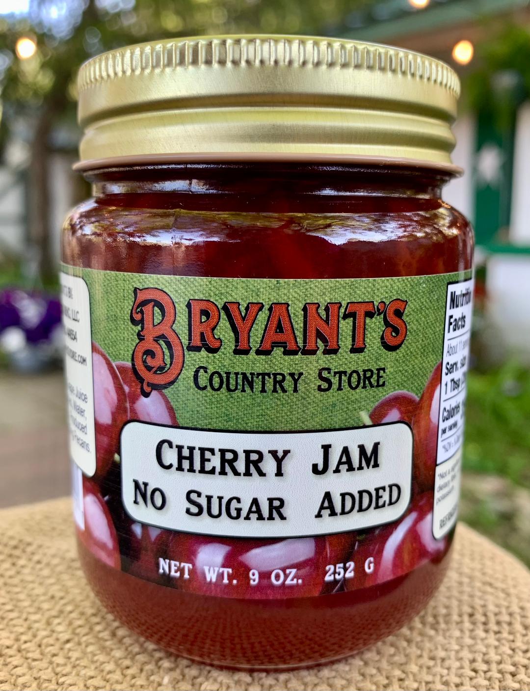 No Sugar Added Cherry Jam