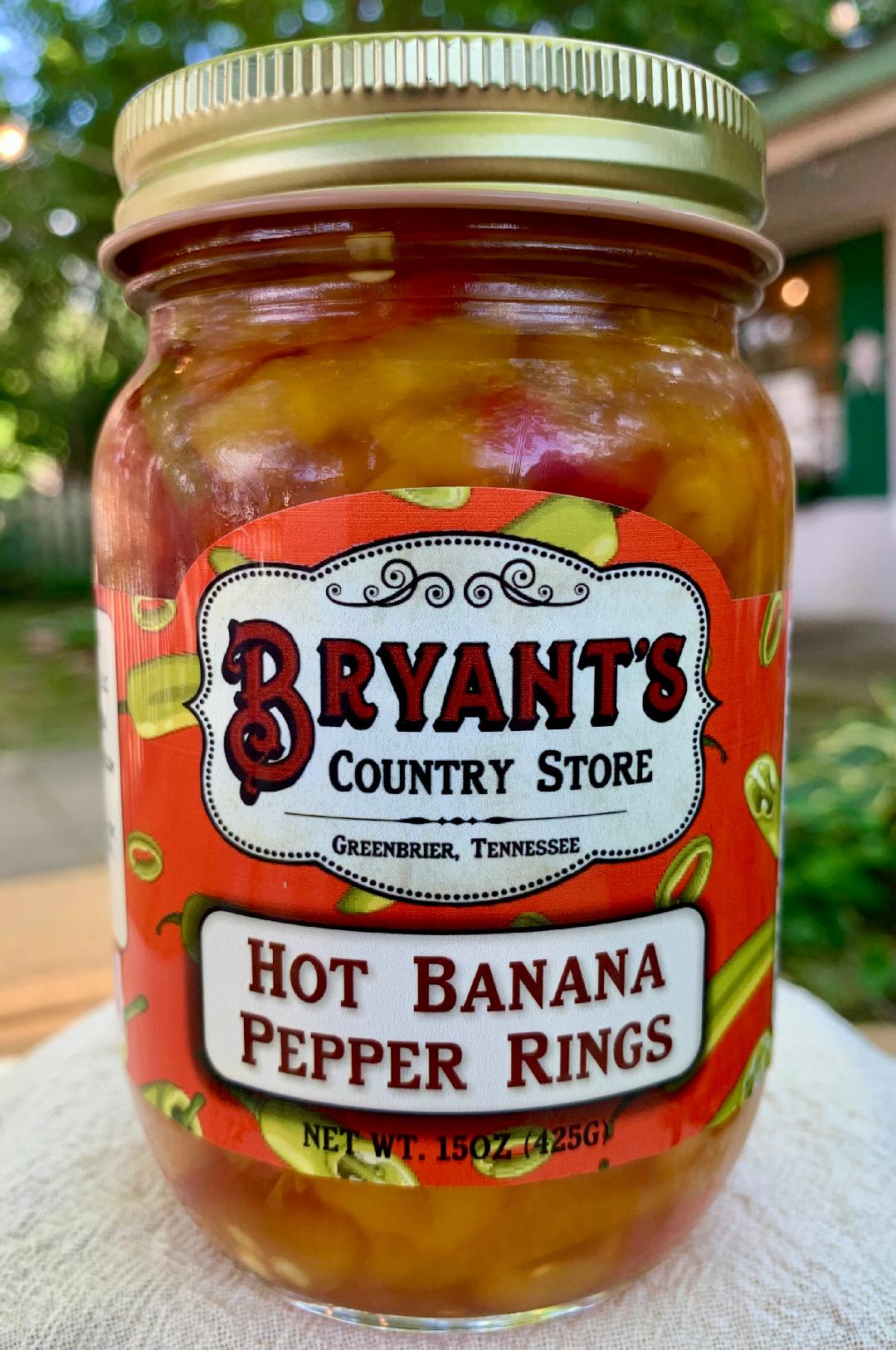 Hot Banana Pepper Rings