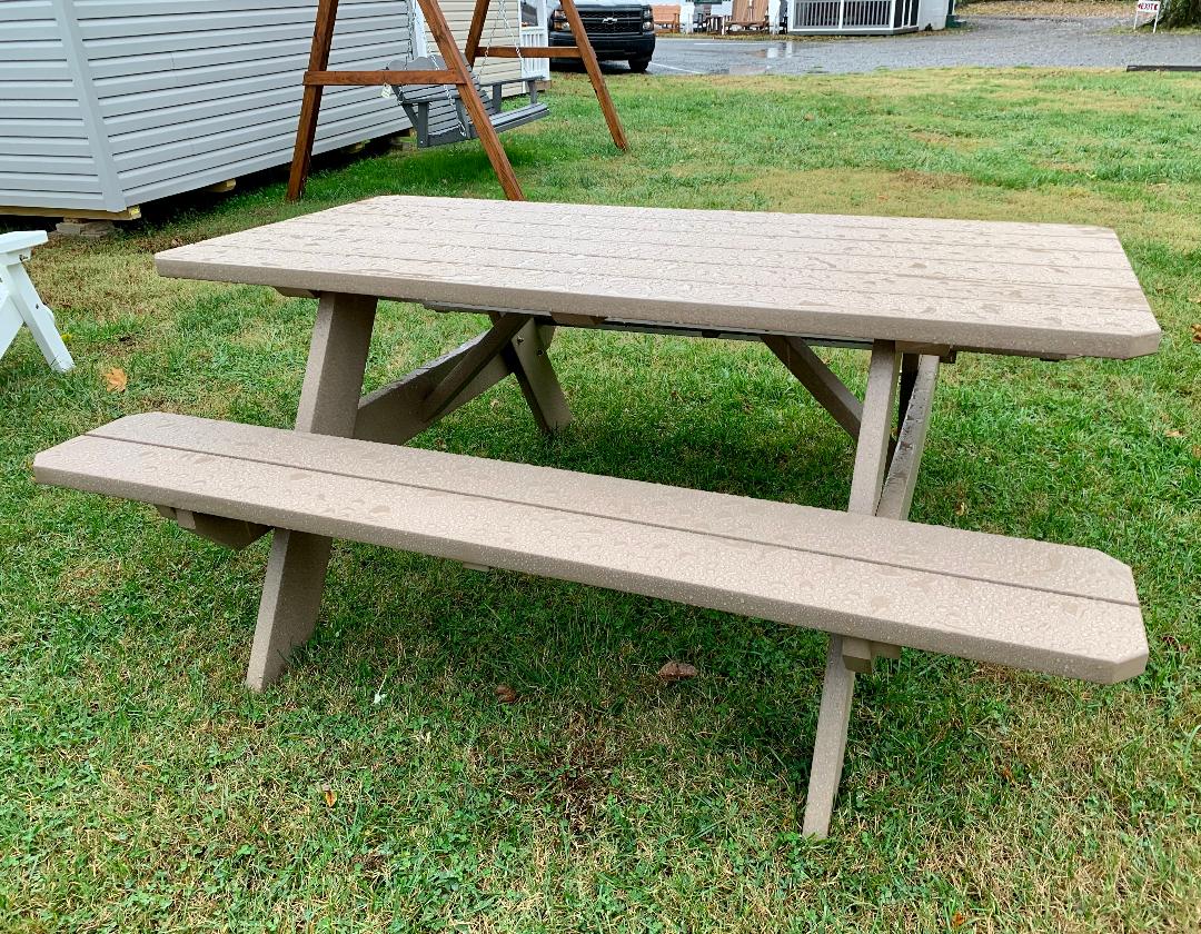 6' Picnic Table - Poly