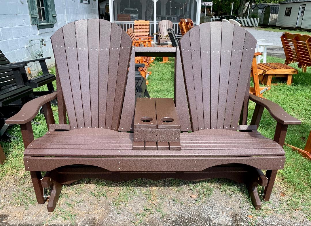 5' Adirondack Console Glider - Poly