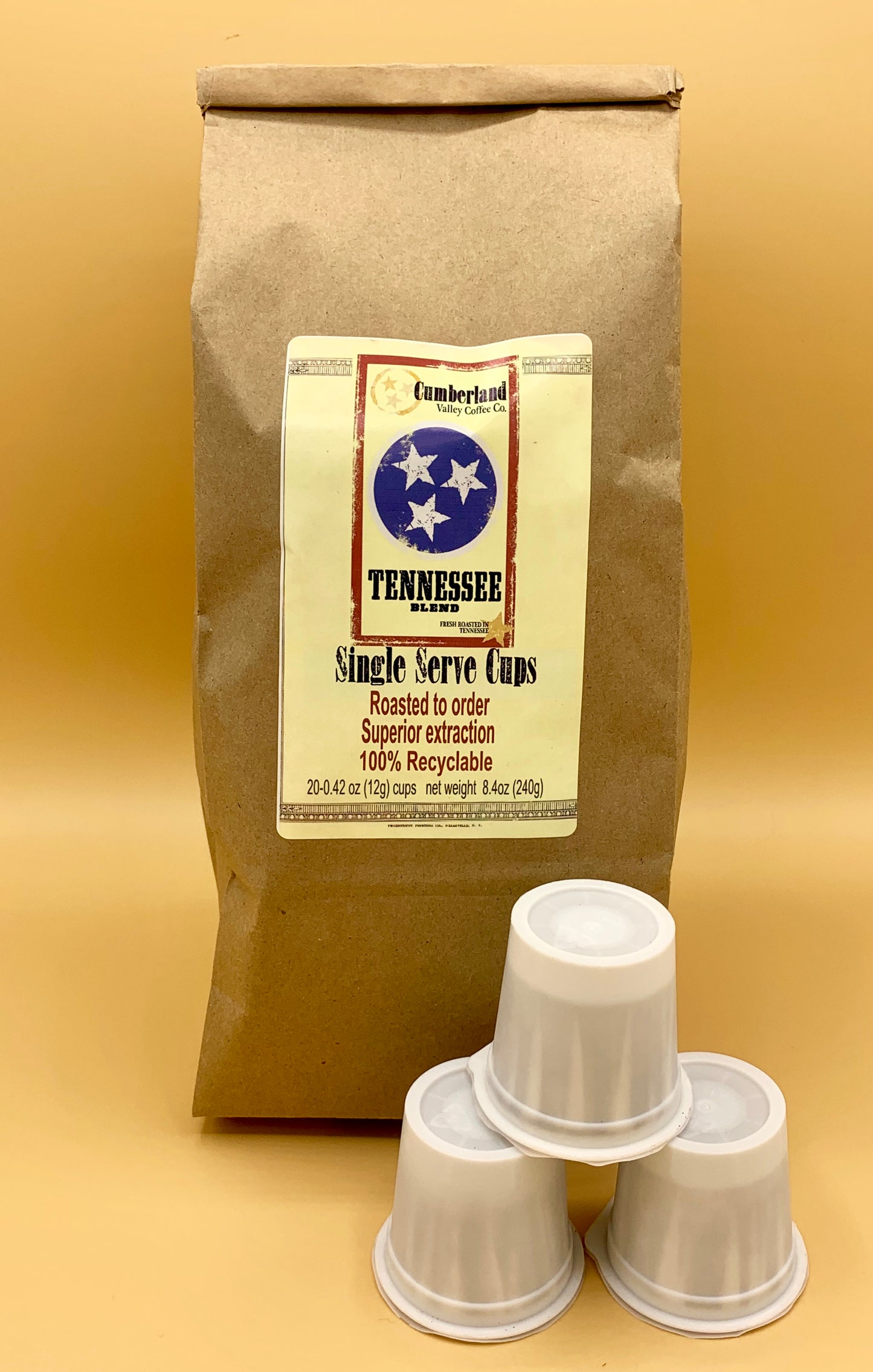 Single Serve Cups - Tennessee Blend Coffee