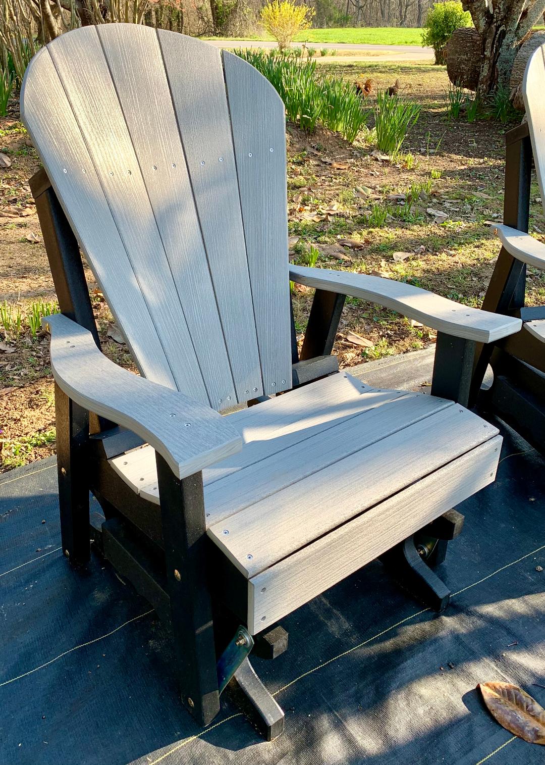 Single Adirondack Glider - Poly