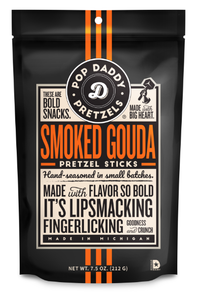 Pop Daddy Smoked Gouda Pretzels