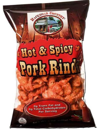 Backroad Country Hot & Spicy Pork Rinds