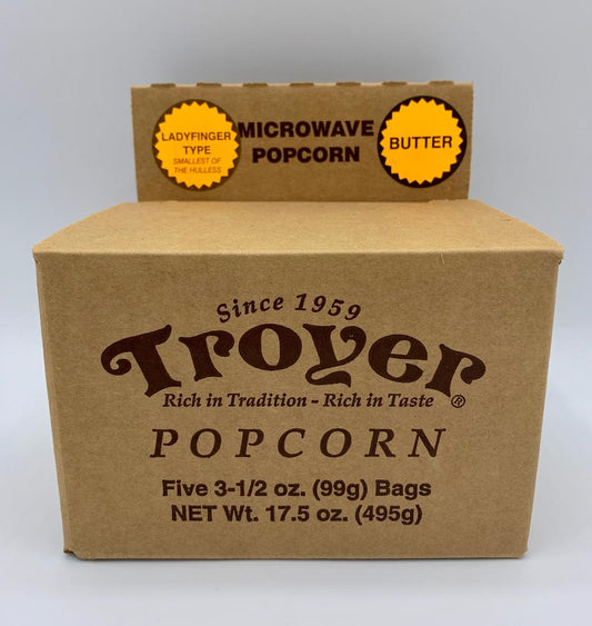 Troyer Microwave Ladyfinger Popcorn