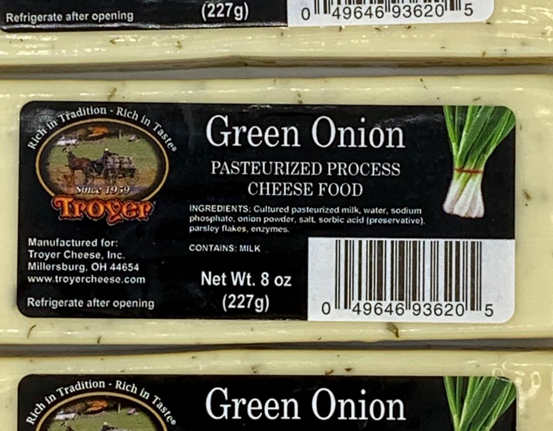 Troyer Green Onion Cheese