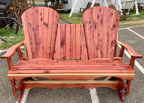 Cedar 5' Adirondack Glider