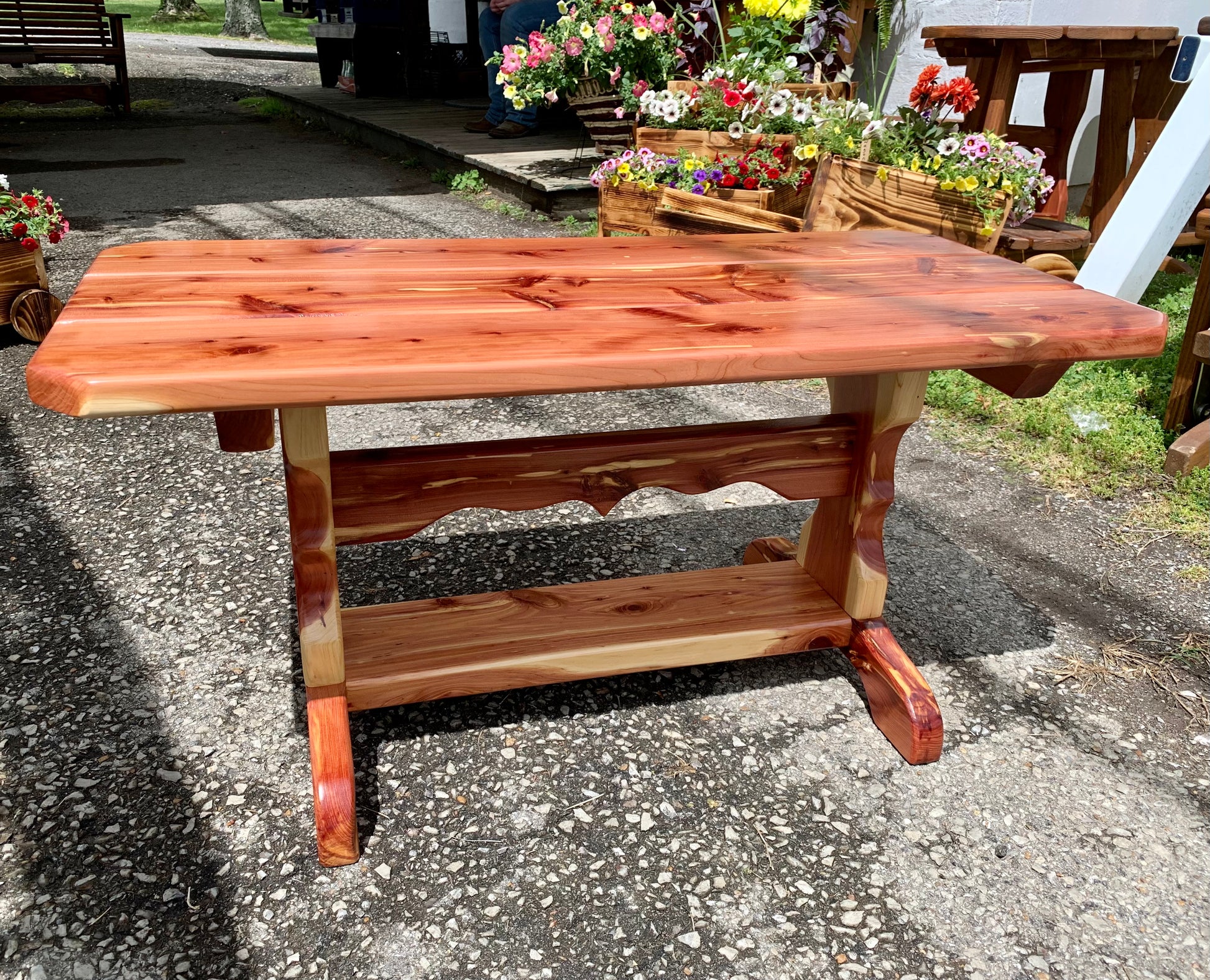 Cedar Coffee Table – Bryants Country Store