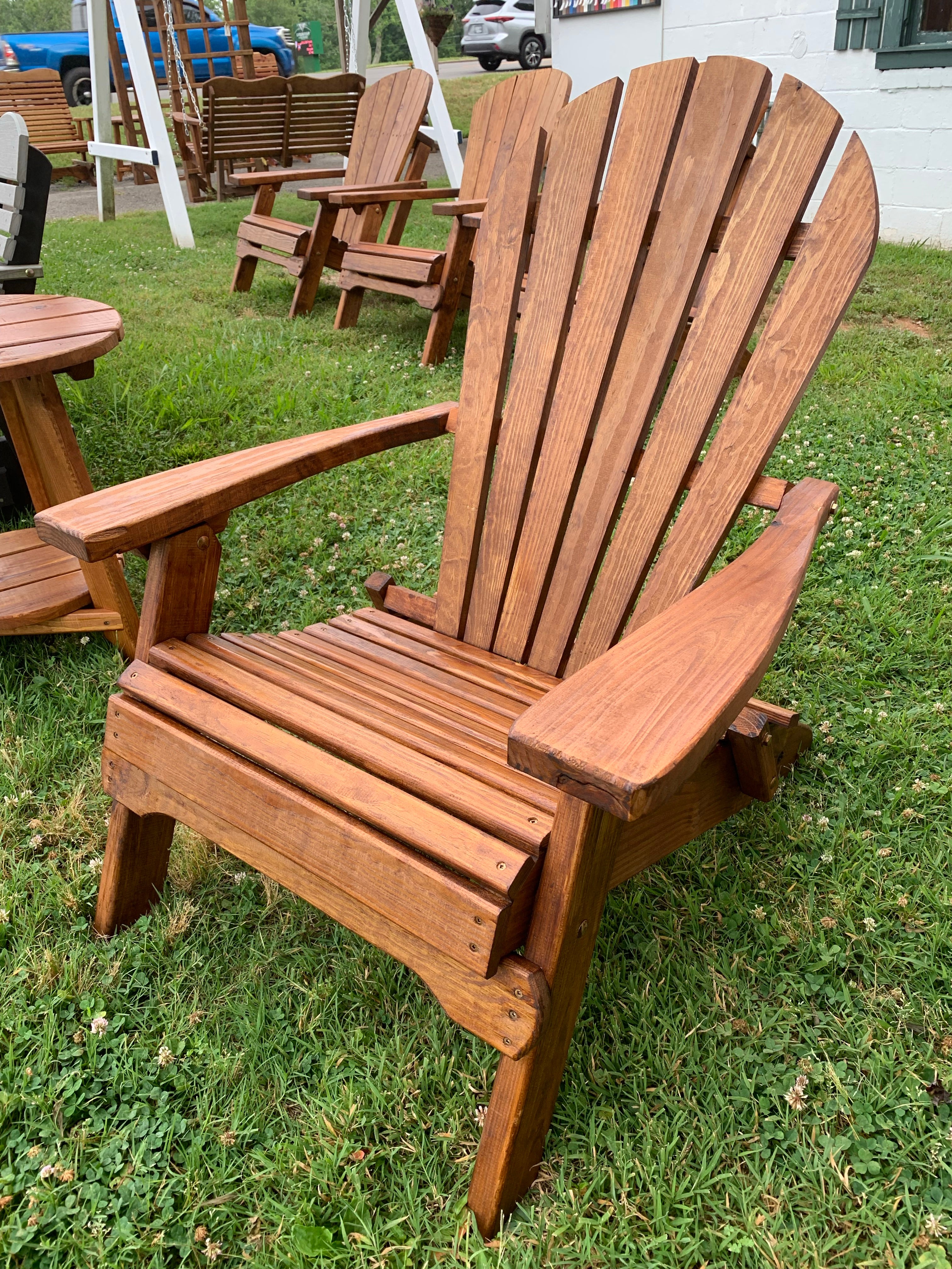 Pine 2025 adirondack chair