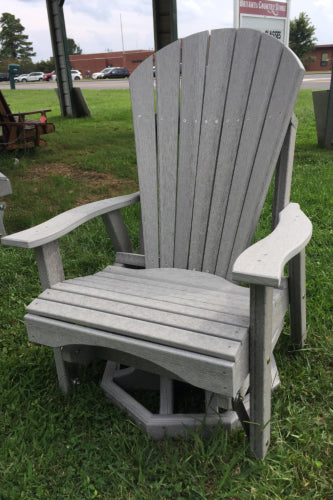 Adirondack Swivel Glider - Poly